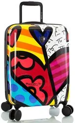 Leather luggage handles for a comfortable and stylish gripHeys Britto - A New Day 21"
