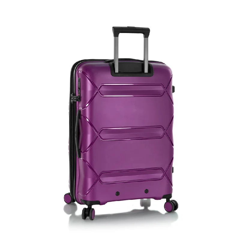 Earplugs and eye masks set for a good sleep during long - haul flightsHeys Milos Durable and lightweight Expandable Medium Luggage with TSA Lock