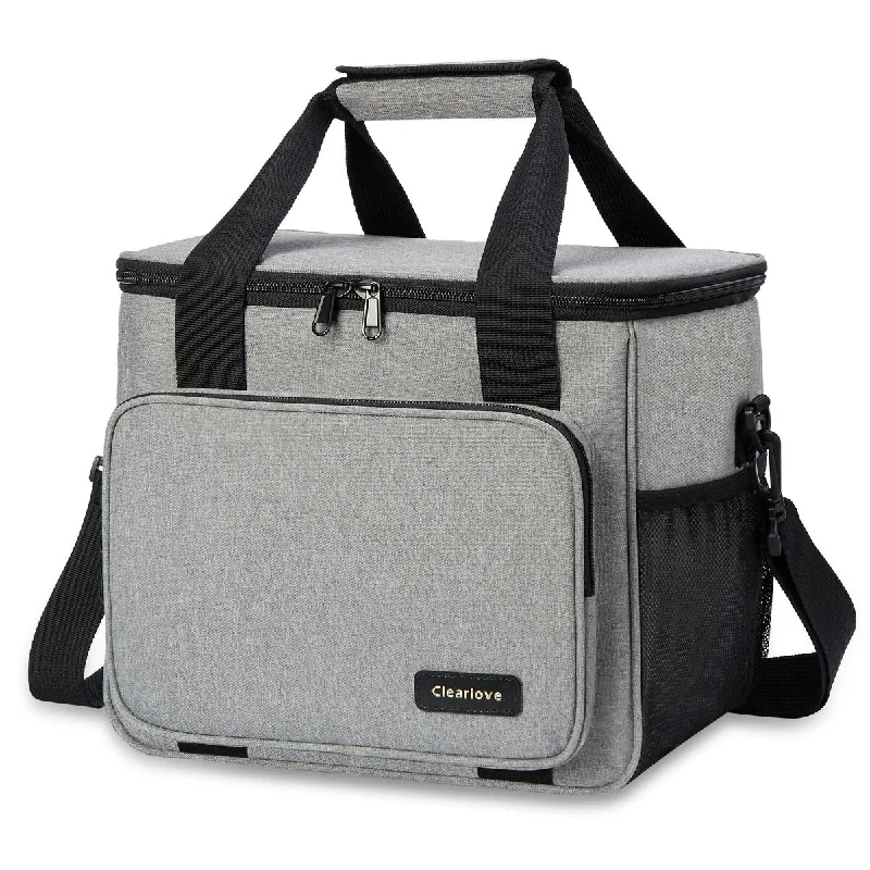 Insulated Reusable Lunch Bag Portable Cooler Bag for Travel