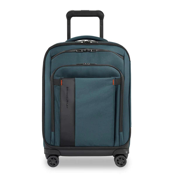 Expandable packing cubes sets in various sizes for organized suitcase packingBriggs & Riley ZDX INTERNATIONAL 21" CARRY-ON EXPANDABLE SPINNER OCEAN