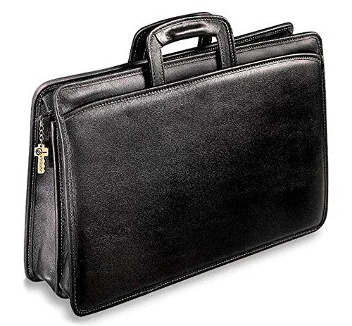 Expandable packing cubes sets in various sizes for organized suitcase packingJack Georges University Collection Double Gusset Portfolio, Black