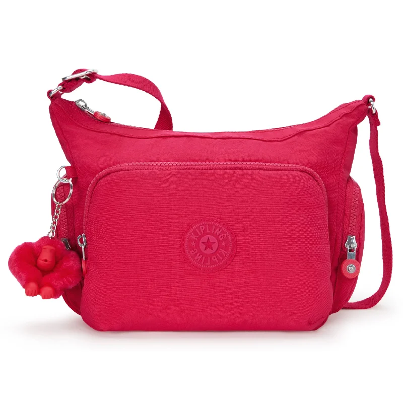 Travel backpack rain covers made of durable nylon materialKipling Gabb Small Crossbody Bag Confetti Pink
