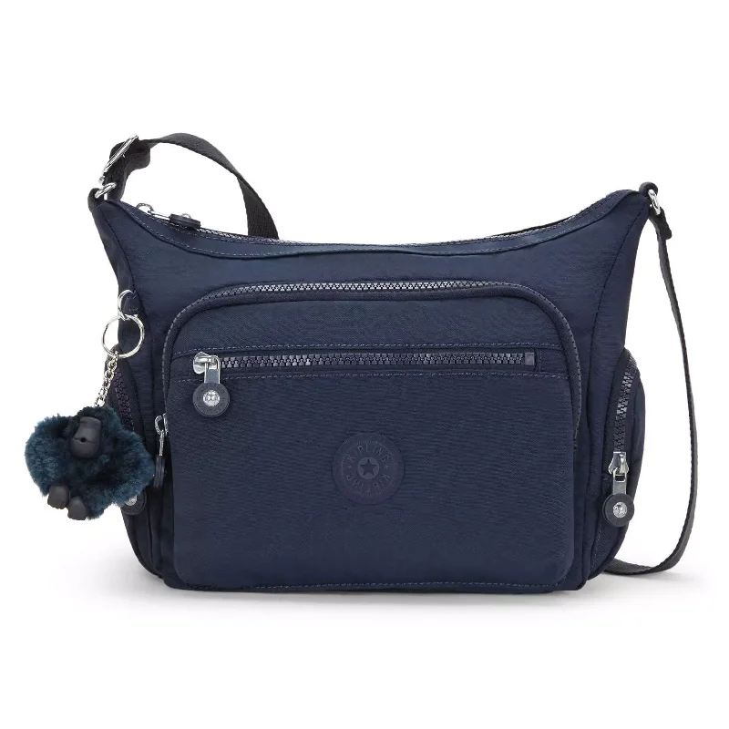 Waterproof luggage covers for protection against rain on outdoor tripsKipling Gabbie Small Crossbody Bag Blue Bleu 2