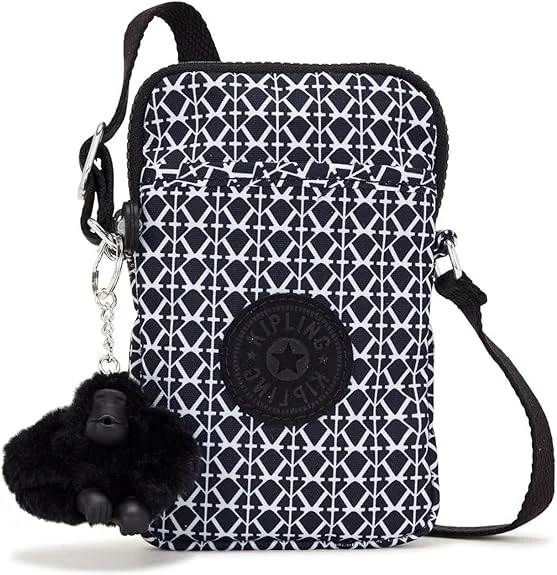 Magnetic luggage labels that can be easily changed or removedKipling Tally Printed Crossbody Phone Bag - Signature Print