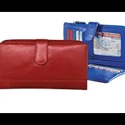 Expandable packing cubes sets in various sizes for organized suitcase packingLeather RFID Blocking Wallet / Zip Phone Pocket