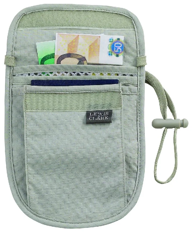 Travel document holders with multiple slots for passports and ticketsTravelDry Neck Stash