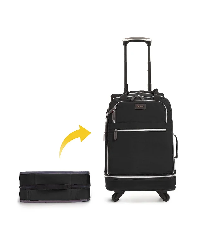 Expandable packing cubes sets in various sizes for organized suitcase packingZipsak Trolley Carry On