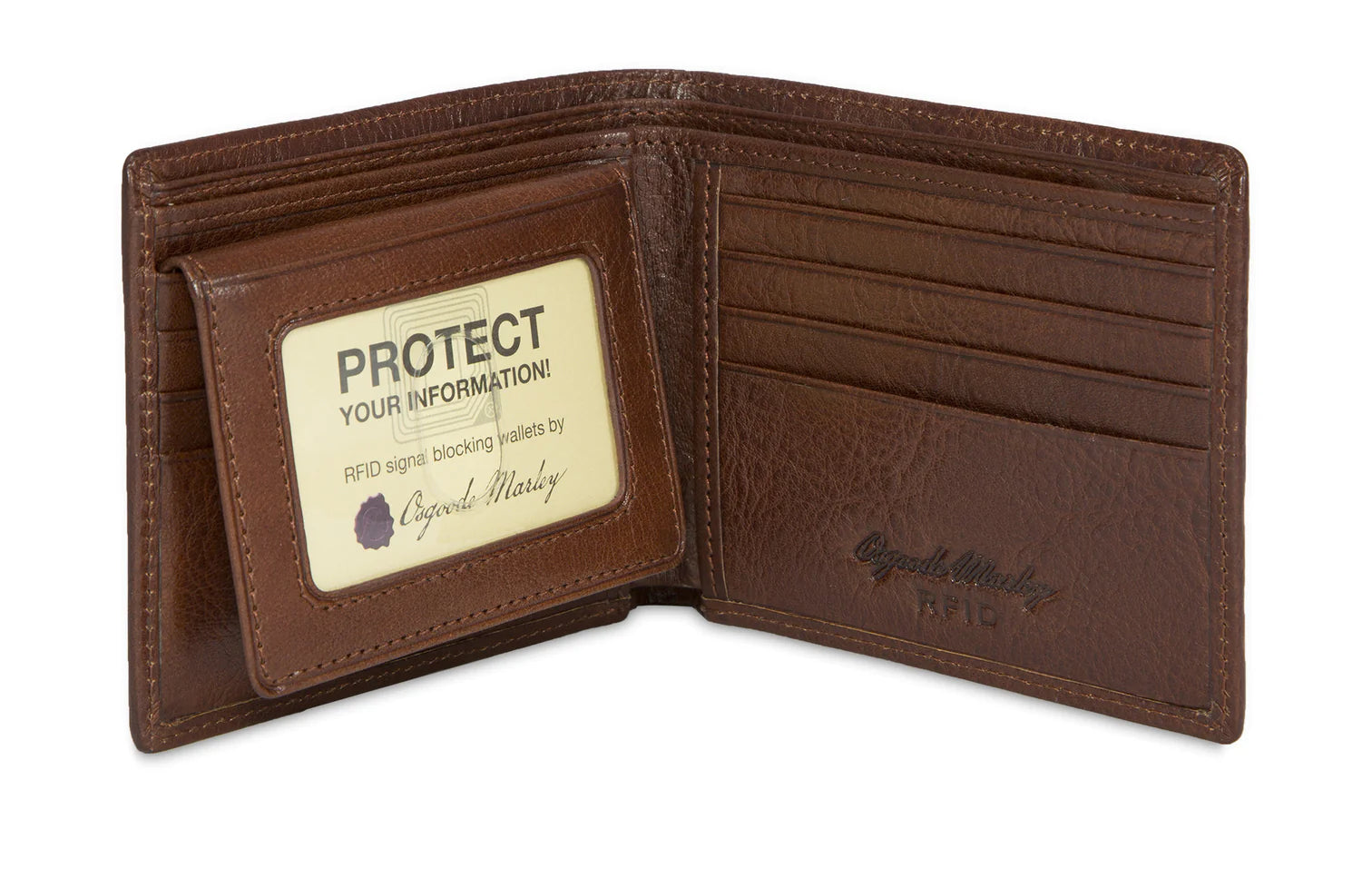Waterproof luggage covers for protection against rain on outdoor tripsOsgoode Marley RFID ID Passcase Whiskey 1132