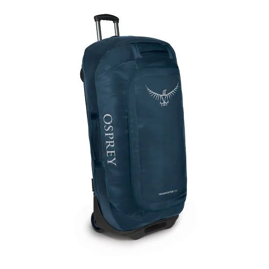 Travel document holders with multiple slots for passports and ticketsOsprey Transporter® 2-Wheeled Duffel 120L- $360