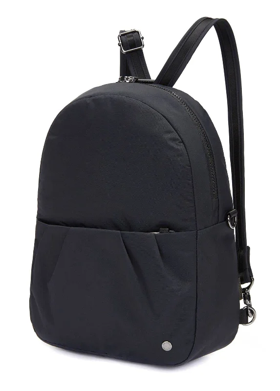 Luggage trolley organizers to hold small items like keys and phonesPacsafe Citysafe CX convertible backpack