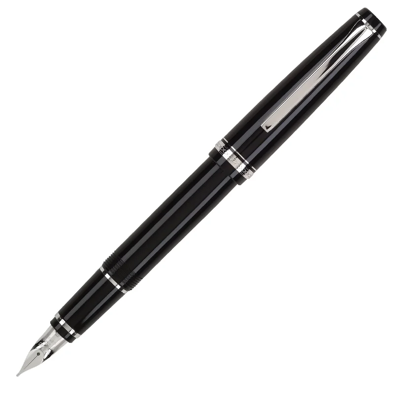 Pilot Falcon Fountain Pen Black/Rhodium