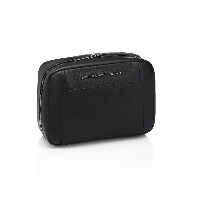 Luggage trolley organizers to hold small items like keys and phonesPORSCHE DESIGN by Bric's Roadster Leather Washbag