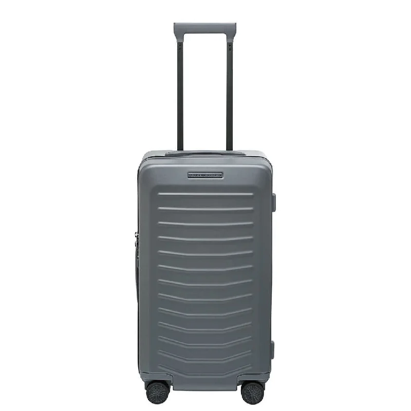 Luggage straps with buckle closures to secure overstuffed bagsPorsche Design Roadster Hardside 26" Spinner Trunk - Matte Anthracite