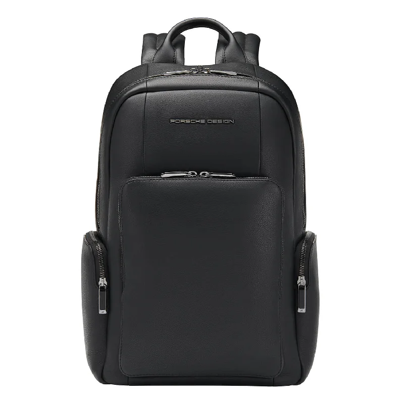 Portable shoe bags to keep footwear separate in suitcasesPorsche Design Roadster Leather Backpack Small - Black