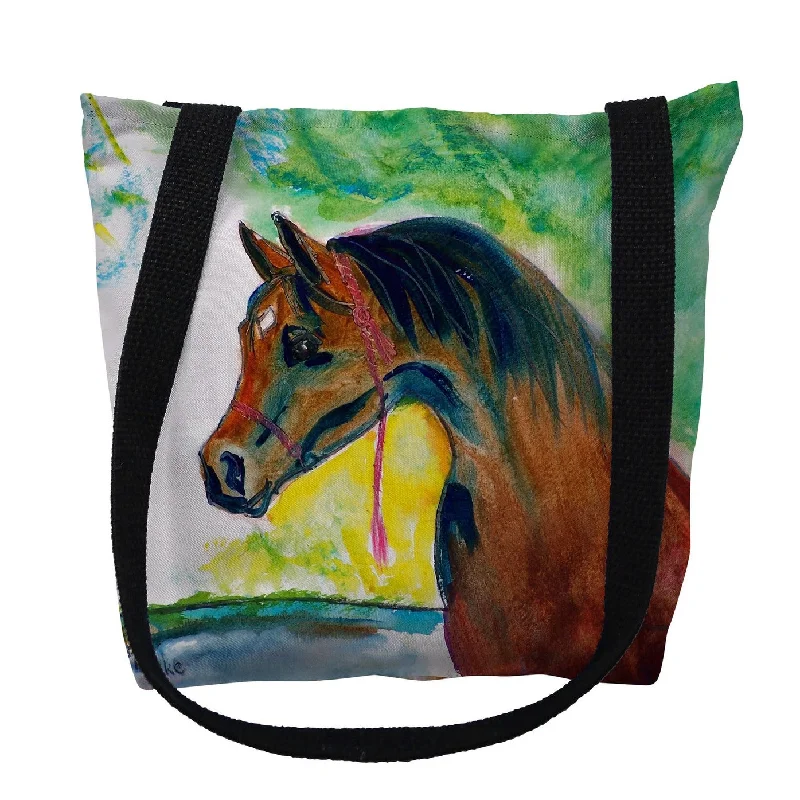 Luggage scales with digital display for accurate weight measurement at homePrize Horse Small Tote Bag 13x13 - 13 inches x 13 inches