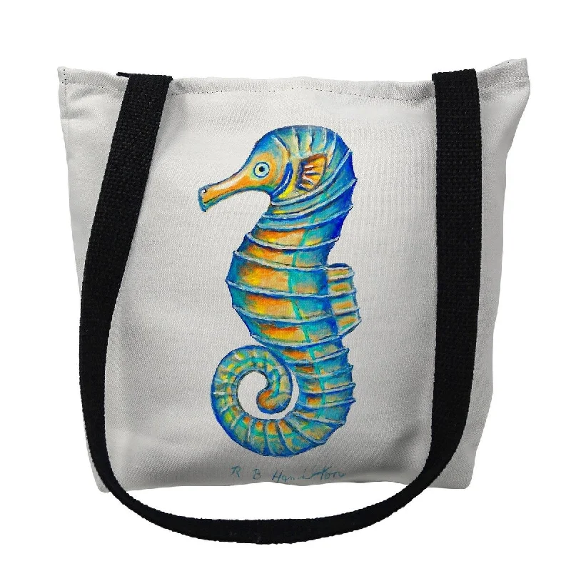 Neck pillows with memory foam for comfortable in - flight or car ridesRay's Seahorse Small Tote Bag 13x13