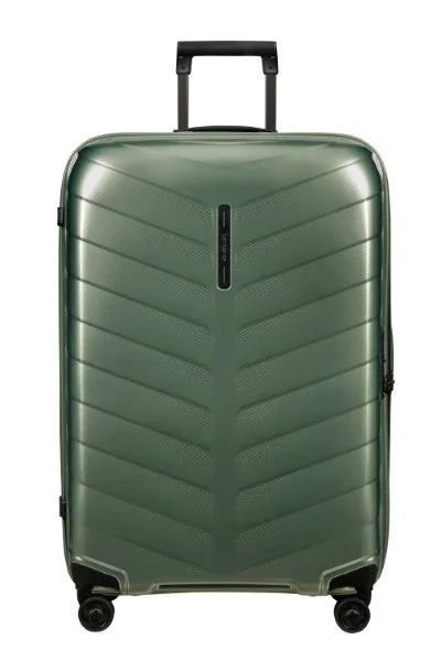Waterproof luggage covers for protection against rain on outdoor tripsSamsonite Attrix 75cm 4-Wheel Large Suitcase