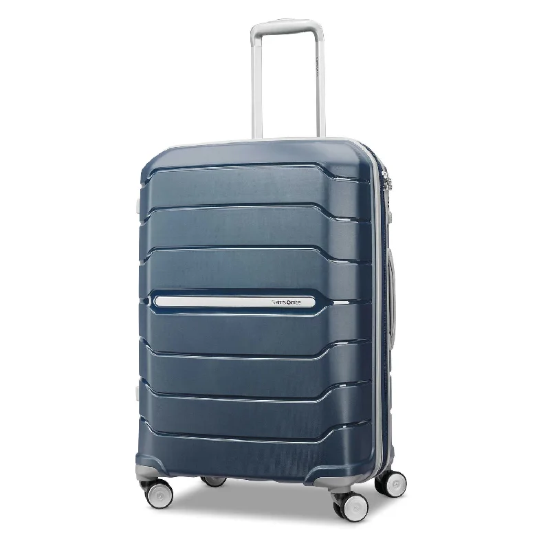 Anti - theft RFID blocking travel wallet for safe money and card storageFreeform 24" Spinner Medium Luggage