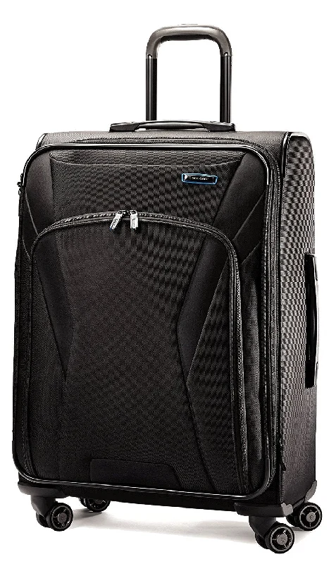 Luggage straps with buckle closures to secure overstuffed bagsGeoTrakR Collection 3 Piece Set (20"/24"/28") Spinner Luggage Sets