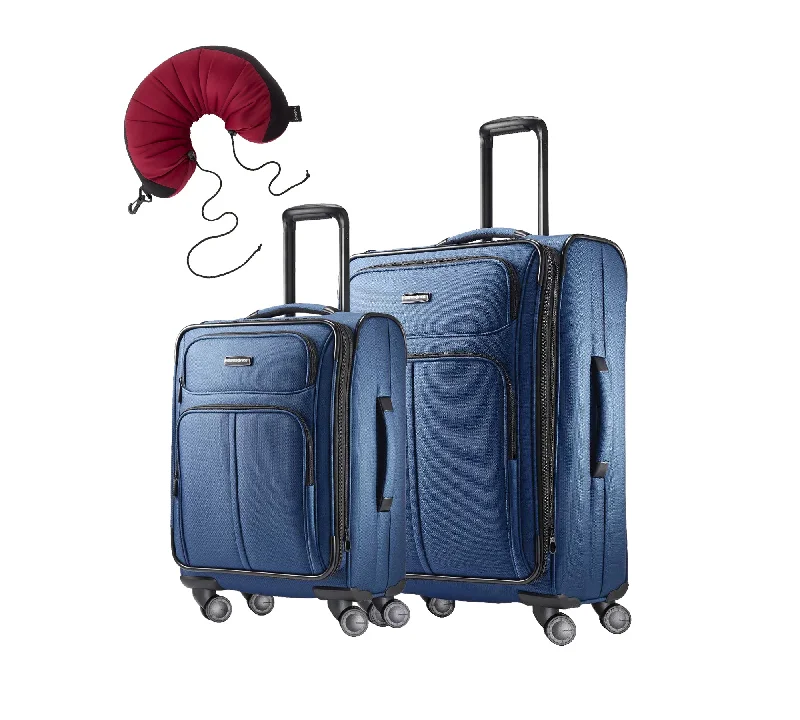 Suitcase wheels replacement kits for smooth rolling after long - term useLeverage LTE 2 Piece Set (20"/25") Spinner Luggage Sets