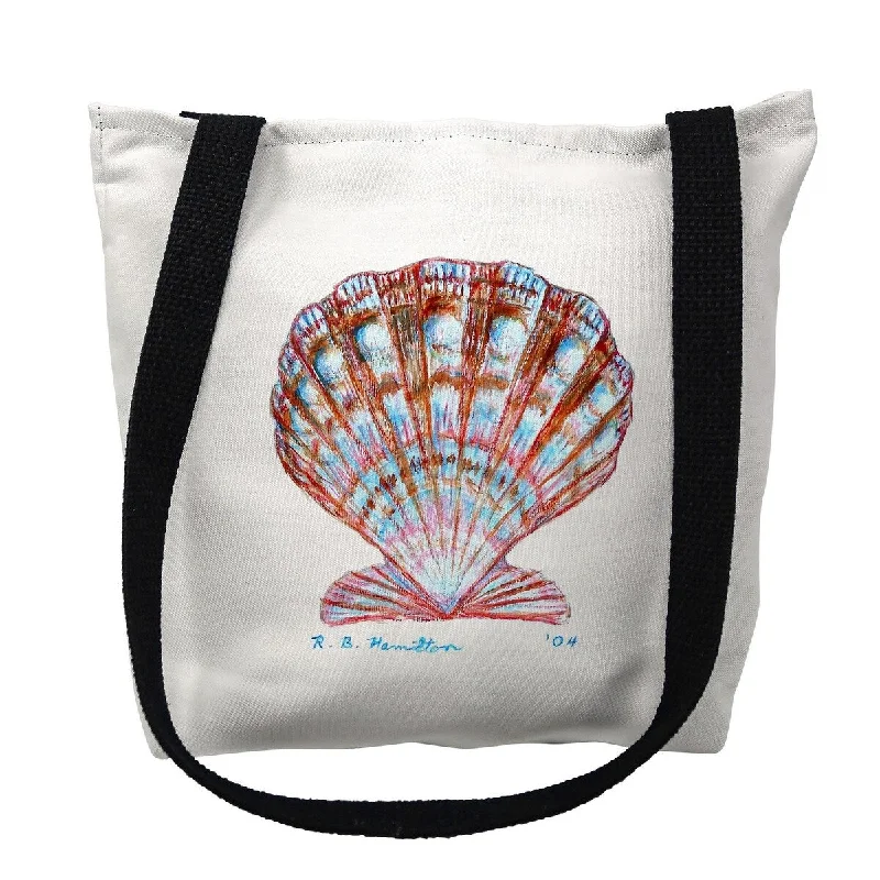 Travel garment hangers that are foldable for easy packingScallop Shell Small Tote Bag 13x13