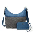 Suitcase wheels replacement kits for smooth rolling after long - term useSecurTex™ anti-theft large hobo tote bag