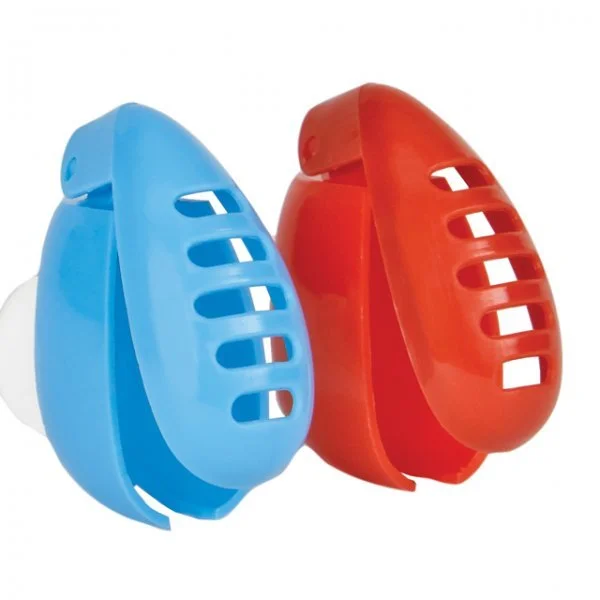 Lightweight luggage tags with personalized names and contact info for easy identificationSet of 2 Toothbrush Covers