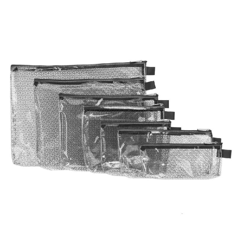 Earplugs and eye masks set for a good sleep during long - haul flightsSet of 7 Packing Envelopes
