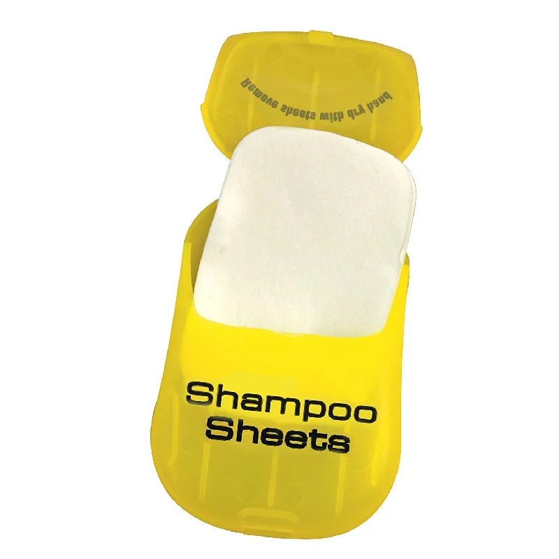 Lightweight luggage tags with personalized names and contact info for easy identificationShampoo Sheets