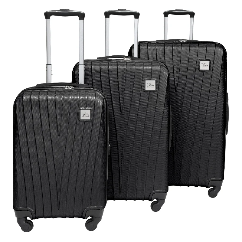 Waterproof luggage covers for protection against rain on outdoor tripsEpic Hardside Spinner 3 Piece Set (20"/24"/28") Luggage Spinner Collection