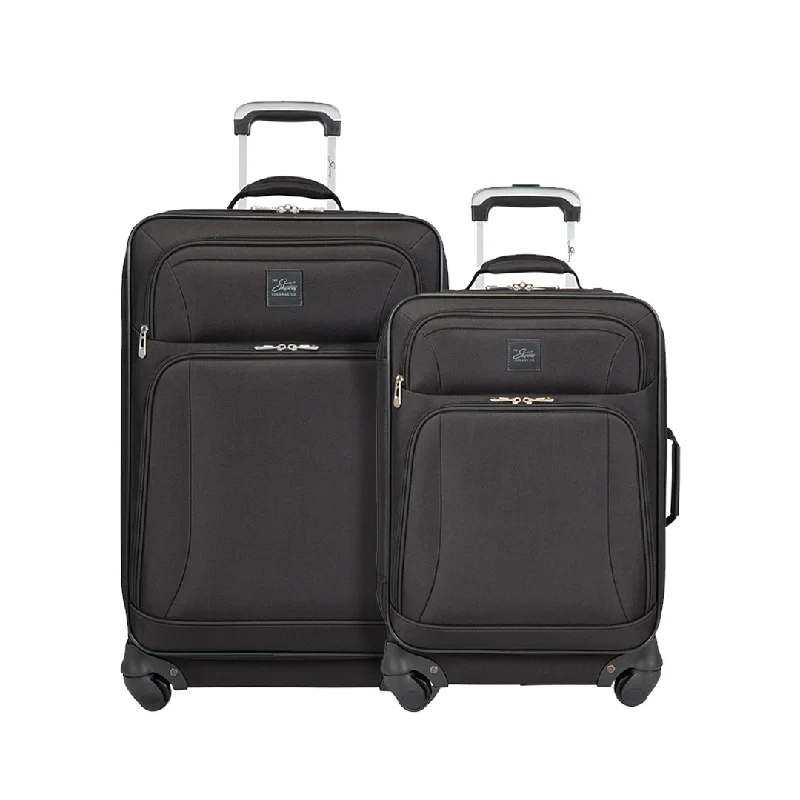 Lightweight luggage tags with personalized names and contact info for easy identificationEpic Softside Spinner 2 Piece Set (20"/24") Luggage Spinner Collection