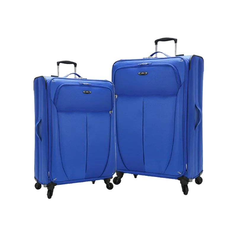 Earplugs and eye masks set for a good sleep during long - haul flightsLuggage Mirage Superlight 2-Piece Set | 20" and 24" Expandable Spinners (Formula 1 Red)