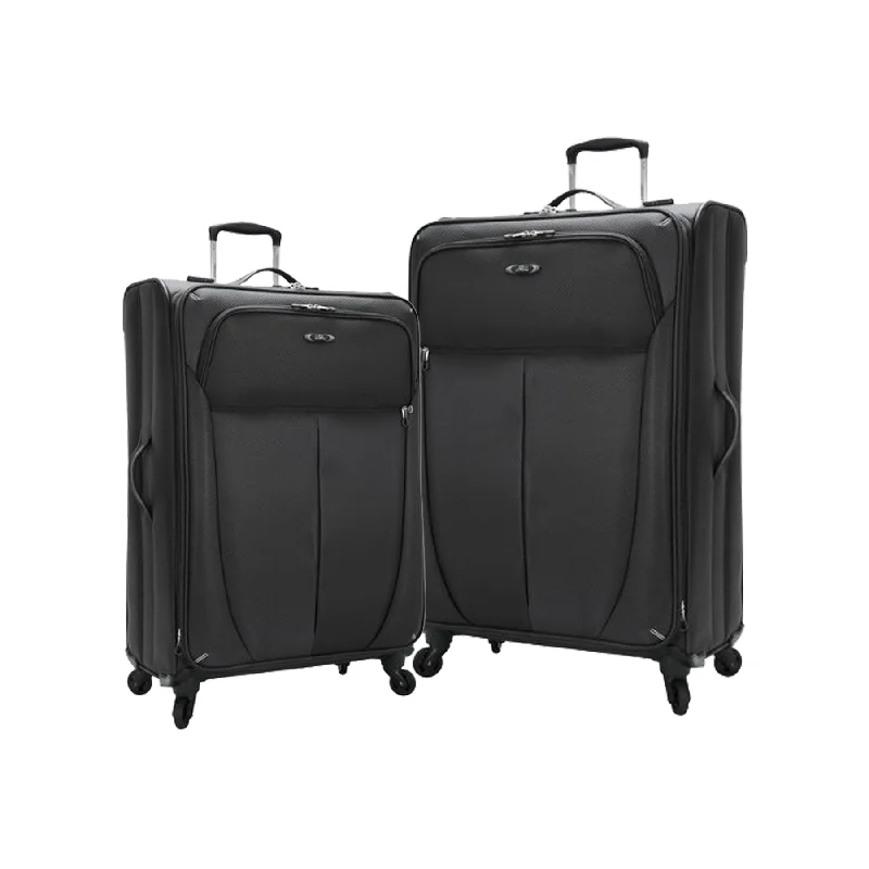 Earplugs and eye masks set for a good sleep during long - haul flightsMirage Superlight 24-Inch 4 Wheel Expandable Upright (Formula 1 Red)