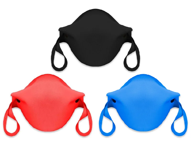 Charging station travel adapters with multiple USB ports for powering devices on the goSNAP MASK BY ZOOTILITY
