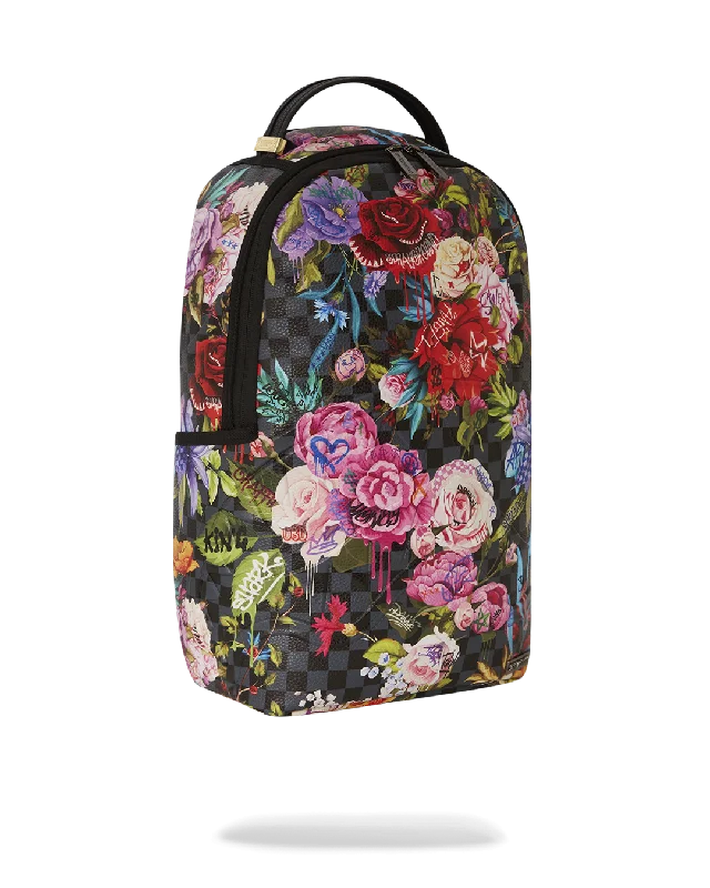 Compression packing bags to save space in travel backpacksSprayground DLXSV Backpack (Grafflower)