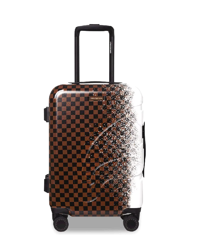 Travel garment hangers that are foldable for easy packingSprayground Hardshell Luggage (Shark Spritz)