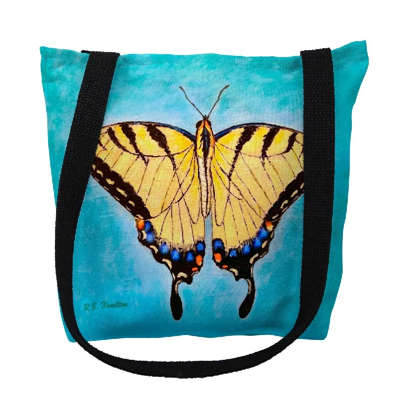 Travel document holders with multiple slots for passports and ticketsSpreadwing Tiger Swallowtail Butterfly Small Tote Bag 13x13