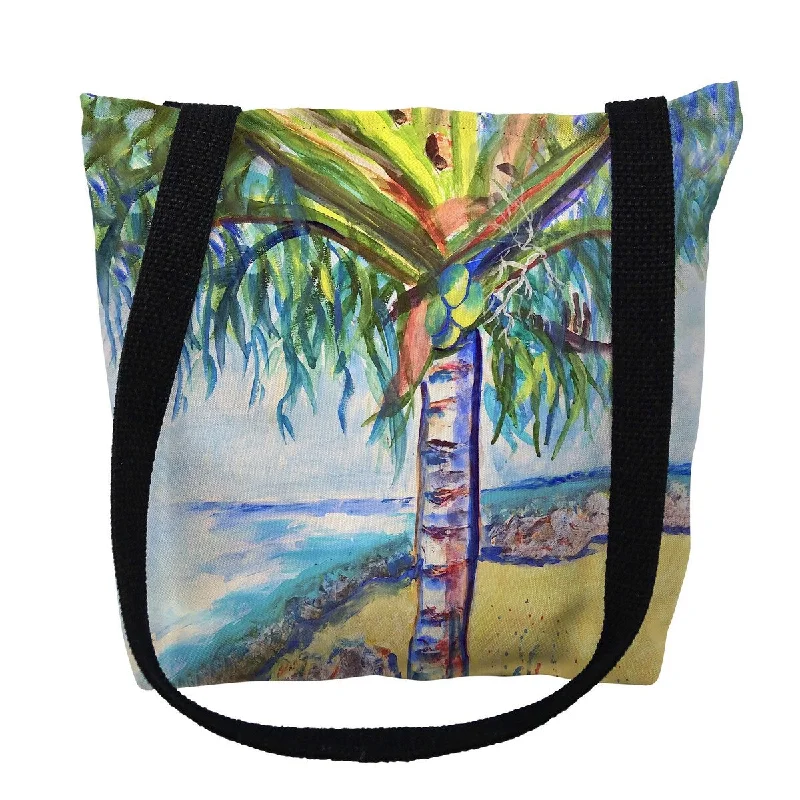 Waterproof luggage covers for protection against rain on outdoor tripsTall Palm Small Tote Bag 13x13