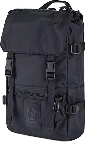 Expandable packing cubes sets in various sizes for organized suitcase packingTopo Designs Rover Pack Mini - Black/Black