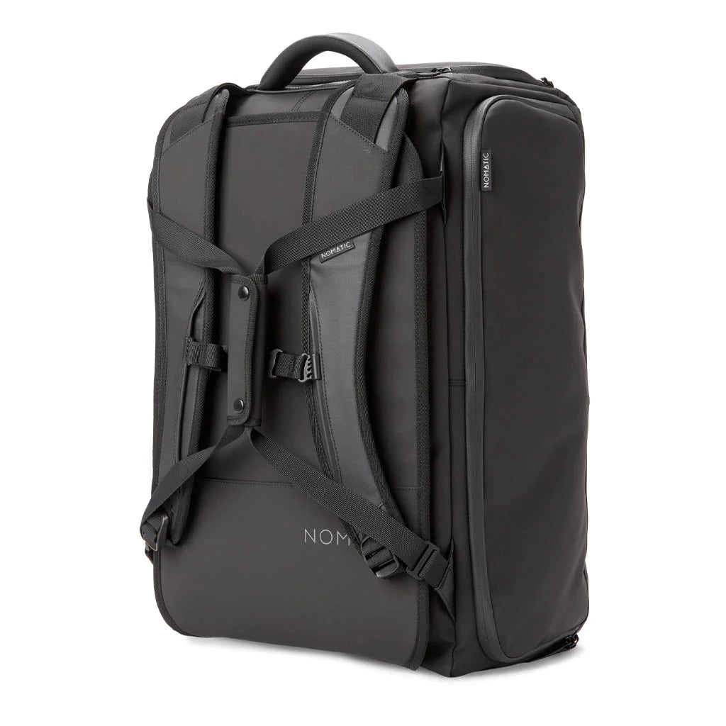 Luggage trolley organizers to hold small items like keys and phonesTRAVEL BAG 40L