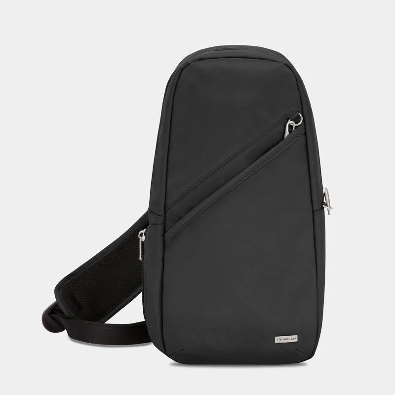Earplugs and eye masks set for a good sleep during long - haul flightsTravelon Anti-Theft Classic Sling Bag