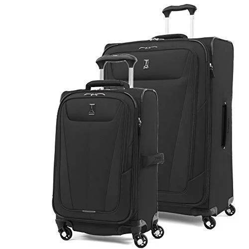 Lightweight luggage tags with personalized names and contact info for easy identificationTravelpro Maxlite Set 5 of 21 |29 Expandable Spinners (Black)