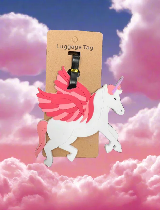 Silicone Luggage Tag- Unicorn- $3.00