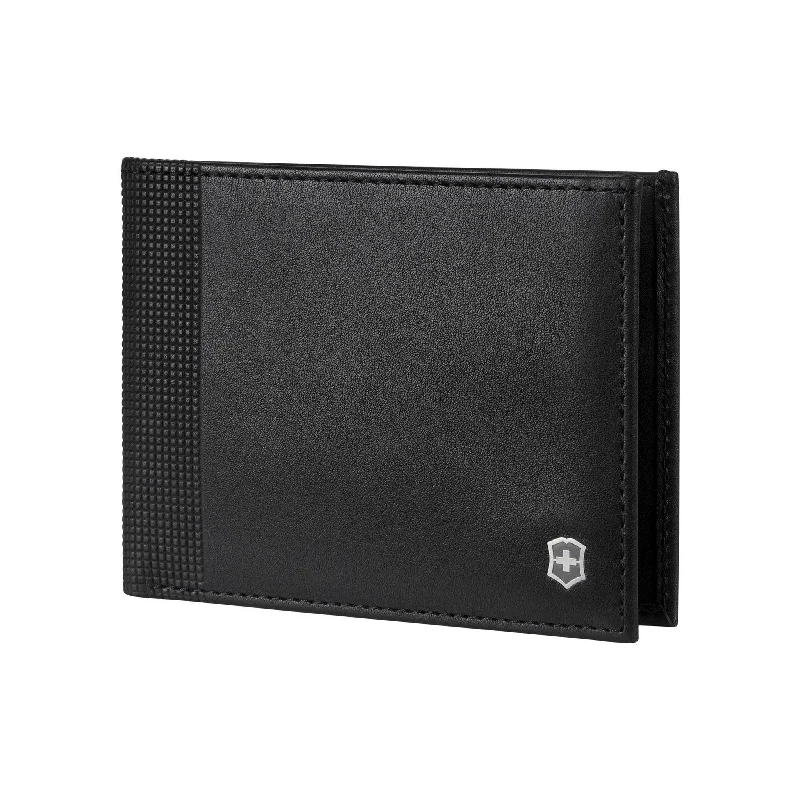 Travel document holders with multiple slots for passports and ticketsVictorinox Altius Alox Leather Slim Bi-Fold Wallet w/ RFID Protection