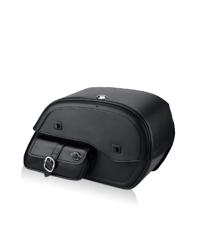 Charging station travel adapters with multiple USB ports for powering devices on the go26L - Essential Side Pocket Large Shock Cutout Leather Motorcycle Saddlebags for Harley Sportster 1200 Iron XL1200NS