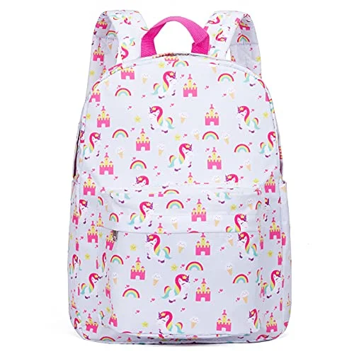 Vorspack Toddler Backpack Unicorn Kids Backpack with Chest Strap for Preschool Boys and Girls - Grey Vorspack Toddler Backpack Unicorn Kids Backpack with Chest Strap for Preschool Boys and Girls - Grey
