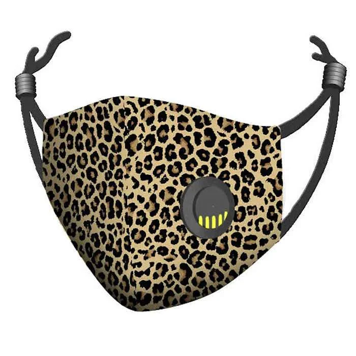 Travel garment hangers that are foldable for easy packingZORBITZ COMFORT PLUS ANIMAL PRINTS FACE MASK