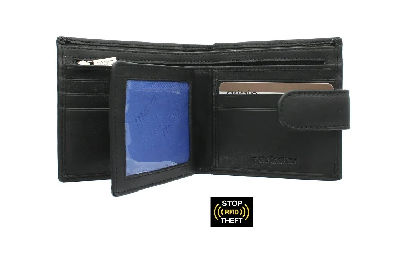 Top-rated money clips for everyday useMala Leather ORIGIN Collection Leather Bi-Fold Wallet With RFID Protection 186_5