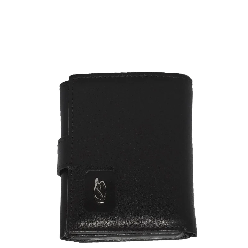 Stainless steel money clips for durability9008/1 ~ Men's Leather Wallet