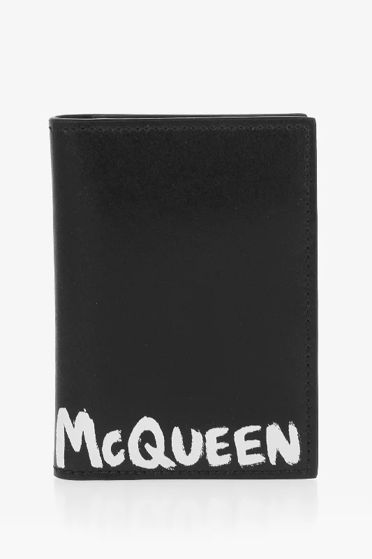 Money clips with built-in bottle openersAlexander Mcqueen Leather Card Holder With Logo